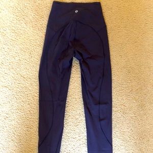 Lululemon dark purple tight leggings. Size 2.